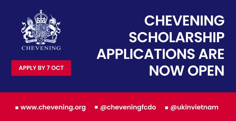 UK offers 20 Chevening scholarships to Vietnamese students